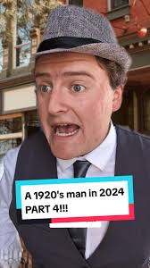A 1920's man in 2024... PART 4!!! #comedy #funny #comedyvideo #1920s #2024  #history #fyp #greenscreen