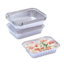 If you're baking fish, roasting vegetables or preparing a piece of meat for dinner tonight, chances are that you'll wrap your food in aluminium foil. Disposable Aluminium Foil Food Containers Silver Foil Containers Silver Aluminium Foil Containers Aluminium Foil Tray Aluminum Foil Tray à¤à¤² à¤¯ à¤® à¤¨ à¤¯à¤® à¤• à¤« à¤‡à¤² à¤¸ à¤¬à¤¨ à¤ª à¤¤ à¤° Angel Plast Navsari Id 15846455697