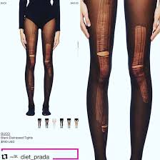Diese gucci strumpfhose macht aus jedem outfit einen luxus look. Nunu Kaller Think Kallerful Gucci Verkauft Zerrissene Strumpfhosen Um 190 Us Dollar Sie Sind Bereits Ausverkauft Das Mit Dem Kapitalismus Geht Nicht Mehr Lang Gut Foto Gibts Auf