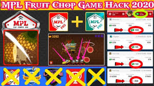 How To Hack Mpl Fruitchop Game By Gameguardian Mpl Live Hack 2020 Trick Mpl New Mod Youtube