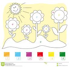 Click the flower garden color by number coloring pages to view printable version or color it online (compatible with ipad and android tablets). Color By Number Flower Coloring Pages Coloring Pages For Kids