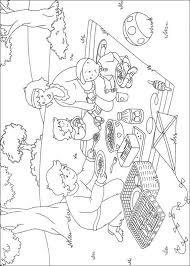 Caillou Family Coloring Pages Free Kids Coloring Pages Coloring Pictures