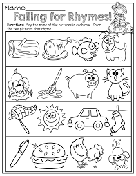 Rhyming Words Rhyming Worksheet Rhyming Words Worksheets Rhyming Words