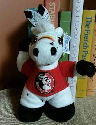 Fsu Collectible Mascot Renegade Plush Beanie Vintage Licensed Etsy Plush Man Cave Decor Mascot