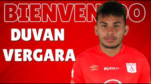 ⚽ nuestros atacantes duván vergara y santiago moreno, autores de los goles del triunfo ante alianza petrolera, integran el once ideal de la fecha 15 de. Oficial Duvan Vergara Nuevo Jugador Del America De Cali Youtube