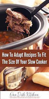 Cooking For One We Ll Show You How To Cook Small Meals In A Large Slow Cooker By Using An Oven Small Slow Cooker Mini Crockpot Recipes Small Crockpot Recipes