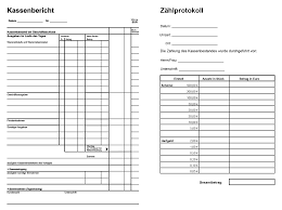 Kassenbericht Und Zahlprotokoll Pdf Anschreiben Vorlage Vorlagen Excel Vorlage