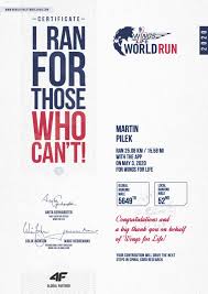 The next wings for life world run will be on may 3rd, 2020! Leadership Lessons From Wings For Life Run