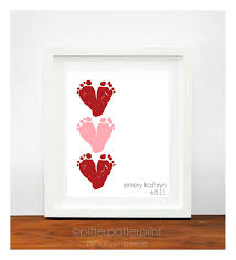 14, but what about the rest of the year? Valentines Day Art Heart Footprints Red Pink Baby Gift Decor Personalized With Your Child S Feet 8x10 Or 11x14 Inches Unframed Baby Footprint Art Valentine Day Crafts Gifts For New Dads