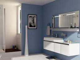 Blue White Lighted Bathroom Mirror Bathroom Mirror Bathroom