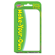 Create unique cards with crello — an easy. Amazon Com Make Your Own Pocket Flash Cards Toys Games