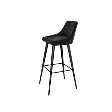 Kitchen island chairs set of 3. Charcoal Grey Velvet Kitchen Island Stools Set Of 3 Macie Furniture123