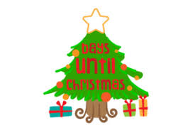 Download Days Until Christmas Christmas Tree Svg Cut Files Cutting Tool Vectors Photos And Psd Files Free Download SVG Cut Files
