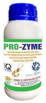 PRO - ZYME: Cung cấp vi sinh và enzyme, giúp tiêu hóa tốt thức ăn. Giúp tôm