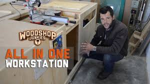 Fold Down Miter Saw Cover To Complete Bench Top All In One Woodworking Mitre Saw Station Miter Saw Woodworking Table