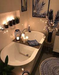 This warm and cozy bathroom features beautiful granite countertops and maple decora cabinets, a jacuzzi tub and a steam shower. Beautiful Bathroom Decorations That Let Your Home Become More Warm And Comfortable Bathtub Design Cozy Bathroom Beautiful Bathrooms