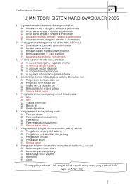 Maybe you would like to learn more about one of these? Full Soal Kardio Pdf