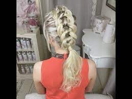 The Four Strand Knot Braid By Sweethearts Hair Design Hair Styles Sweethearts Hair Design Hair Designs