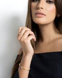 Isa Ring Pave Diamond and 14k White Gold