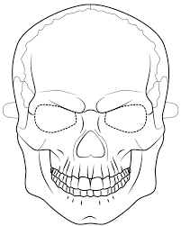 Free printable halloween costumes coloring pages for kids of all ages. Halloween Skull Mask Coloring Page Free Printable Coloring Pages For Kids