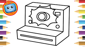 Facebook is showing information to help you better understand the purpose of a page. How To Draw A Polaroid Camera Coloring Book Simple Drawing Game Animation Youtube