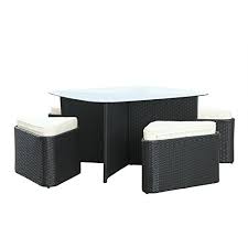 Shop lexmod for modern wood dining tables. Lexmod Hub Outdoor Wicker Rattan Dining Table And Chair Set Buy Online In Qatar At Qatar Desertcart Com Productid 3198960