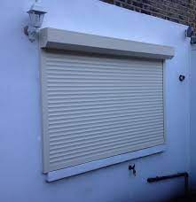 Rsg5300 Foam Fill Security Roller Shutter Fitted To The Window Of A Store Room In Central London Roller Shutters Shutters Shutter Doors