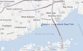 Babylon Long Island New York Tide Station Location Guide