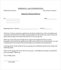 Free 7 Sample Eagle Scout Letter Of Recommendation In Pdf Ms Word