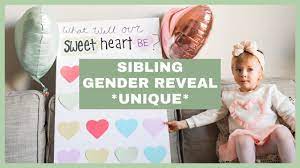 D (i ended up getting ill, and this post took much longer than expected to get published) we don't have a lot of time. Emotional Sibling Gender Reveal Unique Idea Youtube