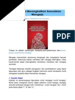 Langkahkan kaki kanan ke depan dengan posisi tumit terlebih dahulu menyentuh lantai. 5 Langkah Mewujudkan Perpaduan Di Kalangan Pelajar