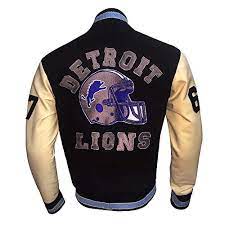 Detroit Lions Leather Jackets Jackets Men Fashion Mens Jackets Jackets