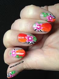 Finally, put the top coat on, and finished the nails off with dry drops. Saida Nails Inspiration Nail Art By Virginie Nailpolis Museum Of Nail Art