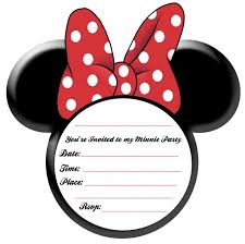 Here are some more online resources for free minnie invitation templates: Minnie Mouse Head Mickey Mouse Head Template For Invitations Diy Cliparts Cliparting Com