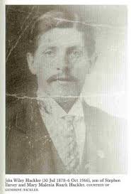 John Wiley Hackler (1878-1966)