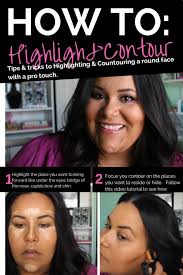 highlight and contour a plus size face