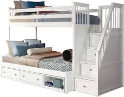 Bunk bed can be assembled so that stairway is on either left or right. Storage Bunk Beds For Boys Marcuscable Com