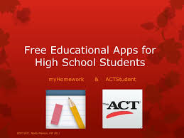 Free online learning resources for all ages. Ppt Free Educational Apps For High School Students Powerpoint Presentation Id 5420507