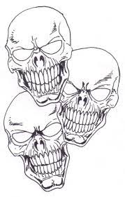 How To Draw A Skull Tattoo Skull Stencil Skulls Drawing Skull Drawing