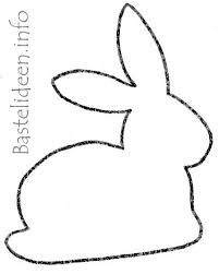 Schneidet alle vorlagen aus und übertragt dann das hasengesicht auf das braune tonpapier. Bastelideen Info Osterhase Bastelvorlage