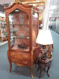 Antique Early French Curio Cabinet From Vendor 192 Priced At 1199 00 The Brass Armadillo Antique Mall In Denv Beautiful Furniture Furniture Curio Cabinet