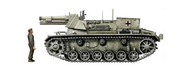 The sig 33 bison was an early self propelled gun built by alkett, mounting a 150 mm howitzer on a panzer i ausf.b chassis and produced in limited numbers. Stuig 33 B 150 Mm Slg 33 L 11