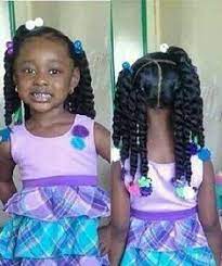 Finding the perfect hairstyles for a little black girl can be quite a challenge at times. Pin By Felicia Jackson On Briya S Hair Little Girl Ponytails Hair Styles Lil Girl Hairstyles