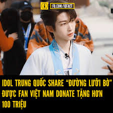 © thông tin tòa soạn: Ifact Ithink Idol Trung Quá»'c Share Ä'Æ°á»ng LÆ°á»¡i Bo Ä'Æ°á»£c Fan Viá»‡t Nam Donate Táº·ng HÆ¡n 100 Triá»‡u Nhiá»u Báº¡n Tráº» Theo Doi ChÆ°Æ¡ng Trinh Sang Táº¡o Doanh 2021 Cháº¯c Háº³n