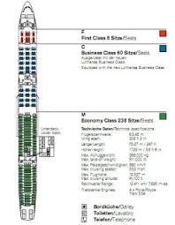 Lh Info Lufthansa Airbus A340 600 Seating Plan