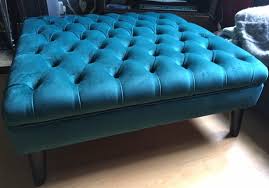 Extra large balmoral footstool coffee table gold teal grey mink square or oblong. Teal Coffee Table Ottoman 2021 At En Lp Diamonds Net