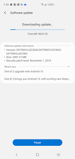 Mar 09, 2020 · finally, consider abandoning your old device. The Stable Android 10 Update Is Now Rolling Out To Snapdragon Galaxy S10 Models Notebookcheck Net News