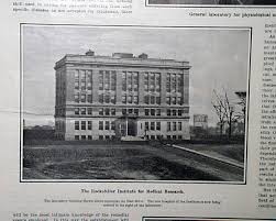 Official portal of institute for medical research, ministry of health, malaysia. The Rockefeller Institute For Medical Research Rarenewspapers Com