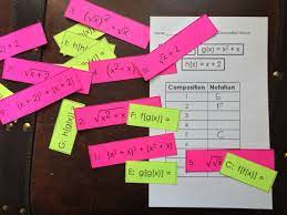 This Activity Is A Good Introduction To Function Composition And Gets Students Thinking About What It Function Composition Matching Activity Free Math Lessons