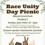 Annual Race Unity Day Picnic To Celebrate the Unity in Diversity of America's People